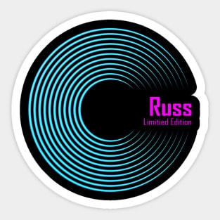 Limitied Edition Russ Sticker